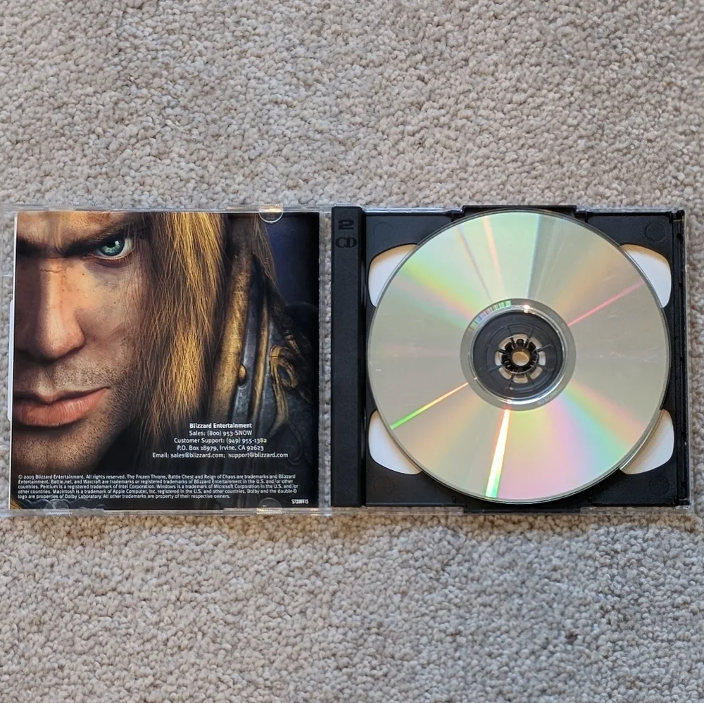 Blizzard Warcraft Battle Chest PC CD-ROM